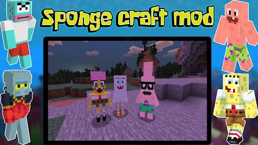Sponge craft mod screenshot 1