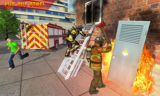 American FireFighter City Rescue 2019 screenshot 2