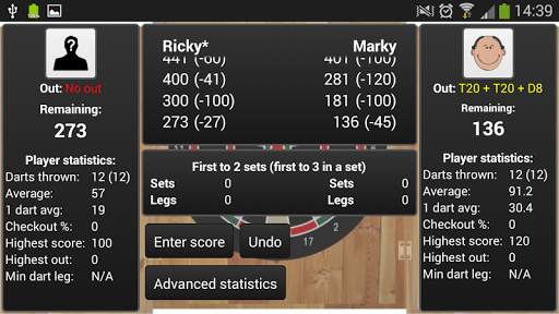 Darts Master 2 screenshot 1