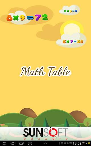 Math Table 9 تصوير الشاشة