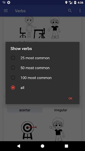 Verbos Español screenshot 7