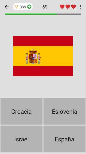 Banderas nacionales de todos los países del mundo screenshot 1