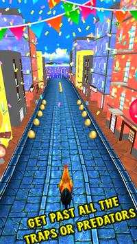 Angry Rooster Run - Animal Escape Subway Run screenshot 4