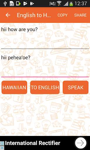 English to Hawaiian Translator and Vice Versa screenshot 2