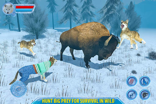Arctic Wolf Sim 3D screenshot 4