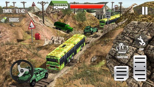 US Army Soldier Transport Bus Duty Driver 2020 screenshot 3