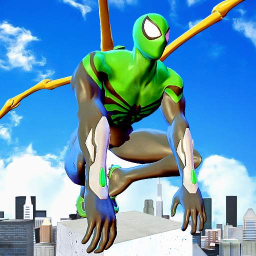 Amazing Hero Spider Incredible Gangster Crime City 7.0