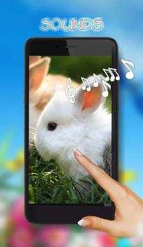 Bunnies Cute live wallpaper screenshot 2