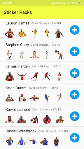 WAStickerApps - Basketball Sticker for WhatsApp screenshot 1