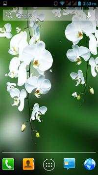 Flowers 3D live wallpaper screenshot 1