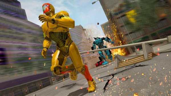 Robot Car Transformer War Game - Robot Game 2019 screenshot 2