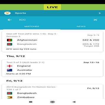T20 LIVE CRICKET (BIG BASH) screenshot 3