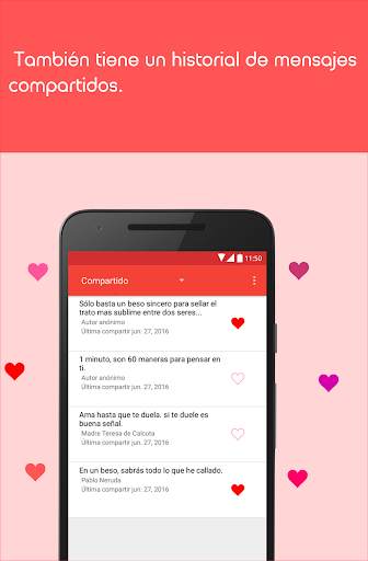 Frases y mensajes de amor screenshot 4