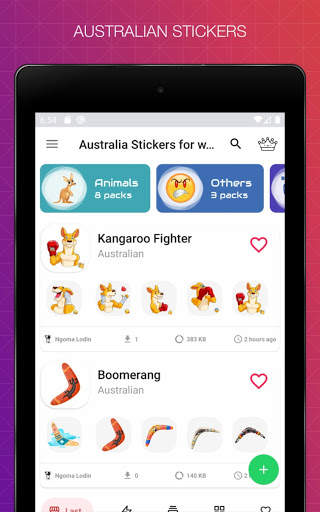 Australia stickers for WhatsApp / WAStickerApps screenshot 6