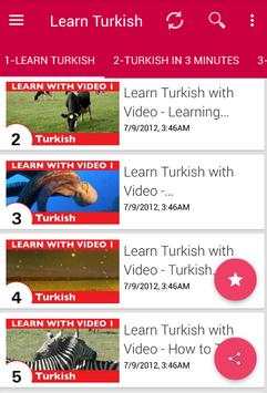 Learn Turkish Language. Speak Turkish screenshot 3