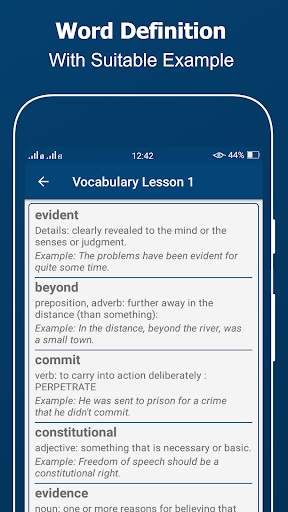 English Vocabulary screenshot 3