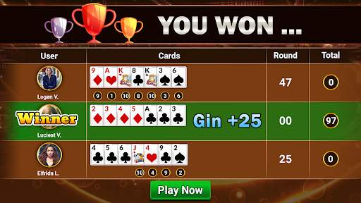 Gin Rummy  - Offline Card Game screenshot 6