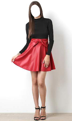 Women Mini Skirt Photo Suit screenshot 9