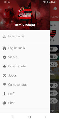 FLA NEWS - Notícias e Jogos do Flamengo Hoje screenshot 1
