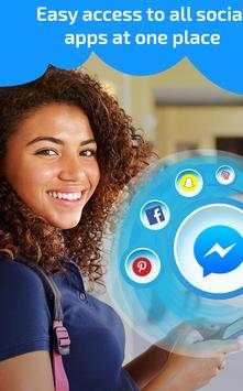 Social Media Apps - All in one Messenger screenshot 3