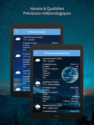 Prévisions météo (carte radar) screenshot 11