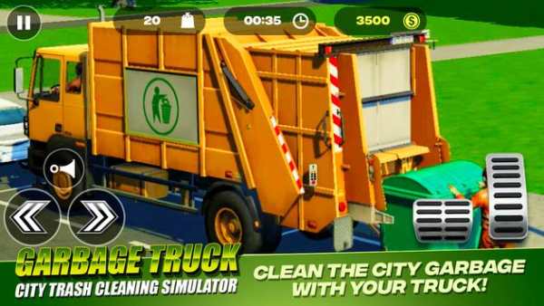 Garbage Truck - City Trash Cleaning Simulator screenshot 3