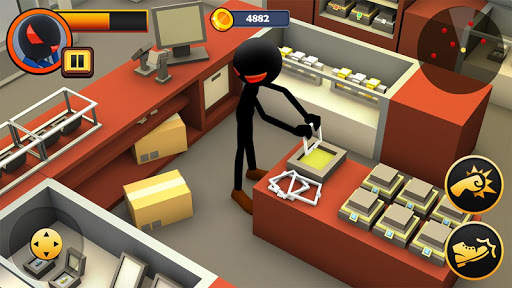 Criminal Stickman Escape 3D screenshot 11