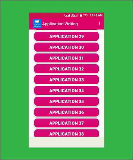 Application Writing Free screenshot 2