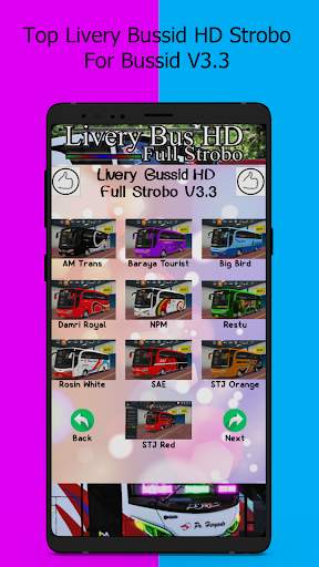 Livery Bus HD Full Strobo screenshot 2