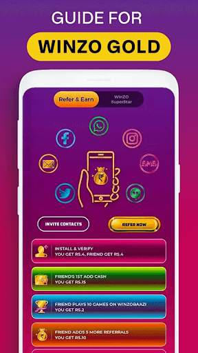 Guide for Winzo Gold - Win Free Coins Full Tips screenshot 2