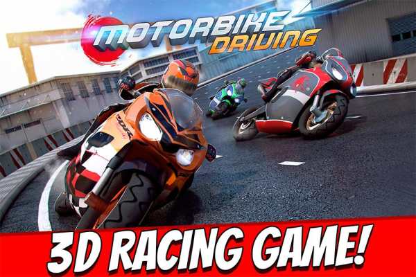 Motorbike Driving Simulator 3D screenshot 1