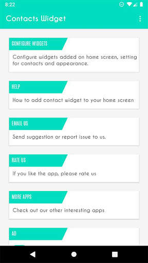Contacts Widget - Quick Dial Widget - Speed Dial screenshot 4