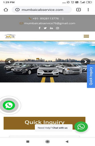 Mumbai Cab Service screenshot 1