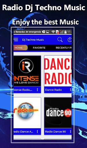 Radio Dj Techno Music Dance Trance and Drum & Bass screenshot 11
