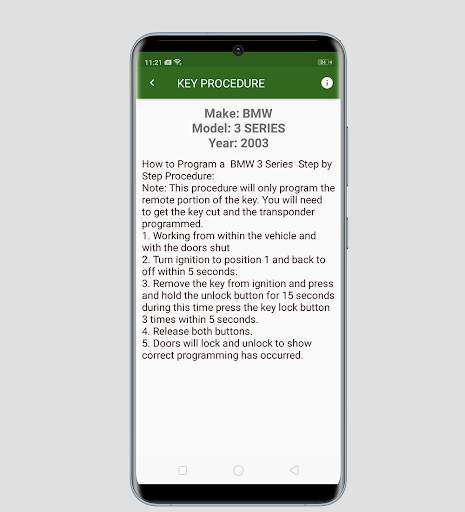 Key Program Guide Lite screenshot 3