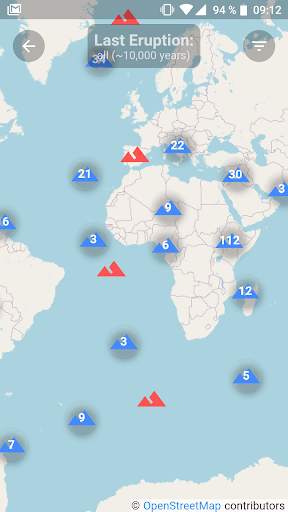 Volcano & Earthquake - Info, Maps, News screenshot 4