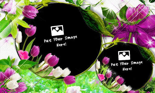 Flower Dual Photo Frames App screenshot 6