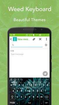 Weed Keyboard 2 تصوير الشاشة