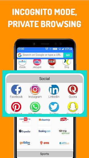 New Browser 2020-Fast Private & Secure screenshot 5