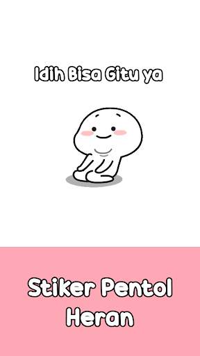 Stiker Pentol WA Lucu - WAStickerApps screenshot 3