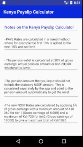 Kenya Payslip Calculator screenshot 6