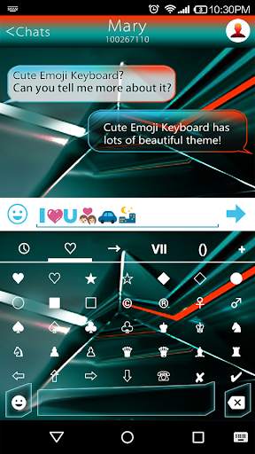 Dark Side Emoji Keyboard Theme स्क्रीनशॉट 3