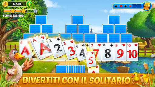 Solitaire : Tripeaks Farm screenshot 1