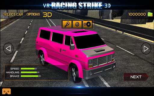 Racing Strike 3D/VR : Virtual Stunt Free Car Games screenshot 8