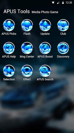 Blue Lightning Cool Car theme & wallpapers screenshot 6