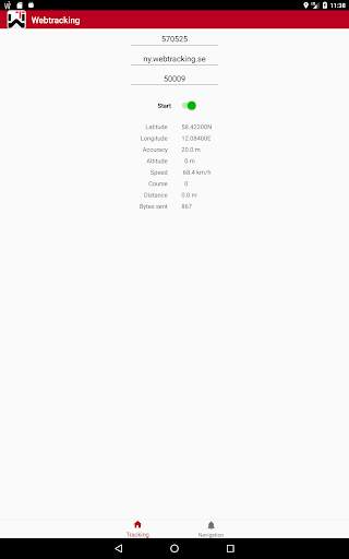 Webtracking 4 تصوير الشاشة