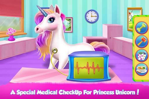 Fantasy Princess Unicorn Caring screenshot 3