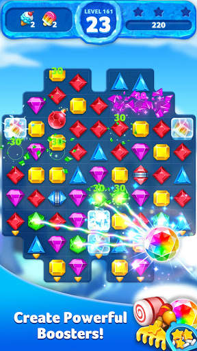 Jewel Ice Mania:Match 3 Puzzle 14 تصوير الشاشة