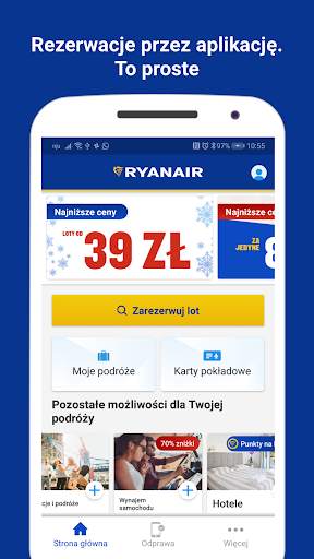 Ryanair - Najniższe ceny screenshot 1