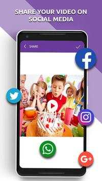 Birthday Video Slideshow maker screenshot 4
